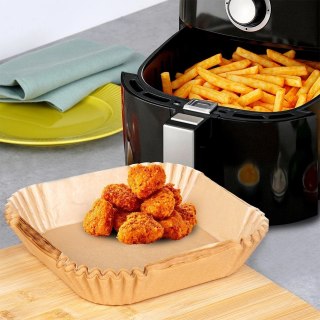 Grupa Orion Sp. z o.o. Wkład do Frytkownicy Air Fryer 50 szt. VILDE Papier Kwadratowy 19 x 19 cm