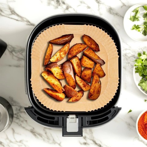 Grupa Orion Sp. z o.o. Wkład do Frytkownicy Air Fryer 50 szt. VILDE Papier Kwadratowy 23 x 23 cm