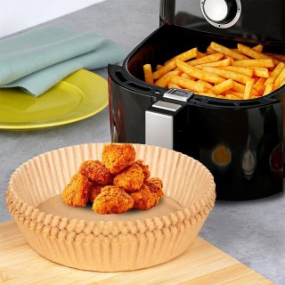 Grupa Orion Sp. z o.o. Wkład do Frytkownicy Air Fryer 100 szt. VILDE Pergaminowy Okrągły 19 cm