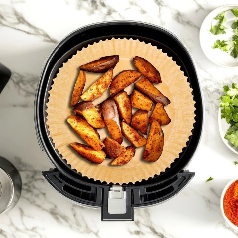 Grupa Orion Sp. z o.o. Wkład do Frytkownicy Air Fryer 100 szt. VILDE Pergaminowy Okrągły 19 cm