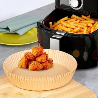 Grupa Orion Sp. z o.o. Wkład do Frytkownicy Air Fryer 50 szt. VILDE Pergaminowy Okrągły 23 cm