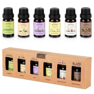 Grupa Orion Sp. z o.o. Zestaw Olejków Eterycznych 10 ml 6 szt. VILDE Zapachy do Aromaterapii