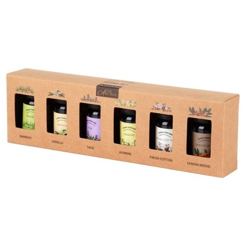 Grupa Orion Sp. z o.o. Zestaw Olejków Eterycznych 10 ml 6 szt. VILDE Zapachy do Aromaterapii