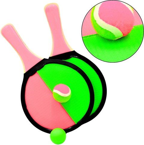 ZESTAW RAKIETEK 2W1 BEACH I CATCH BALL ENERO