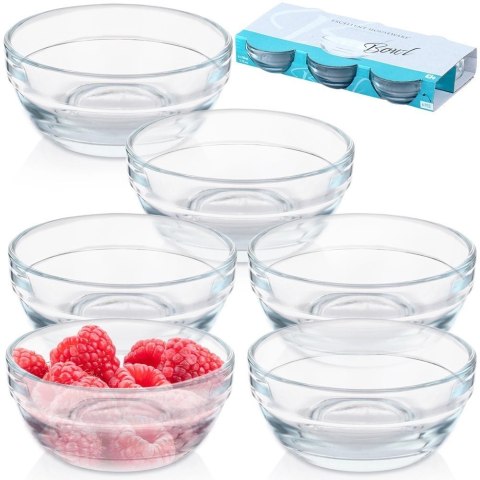 Grupa Orion Sp. z o.o. Miseczki szklane 7,5 cm, 80 ml 6 szt.