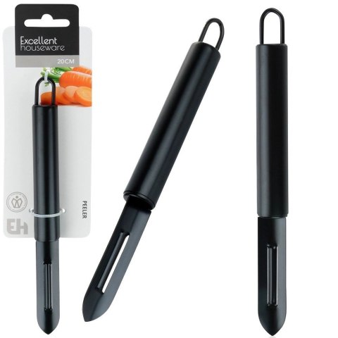 Grupa Orion Sp. z o.o. Obierak do Warzyw i Owoców 19,5 cm Stal Czarny EXCELLENT HOUSEWARE