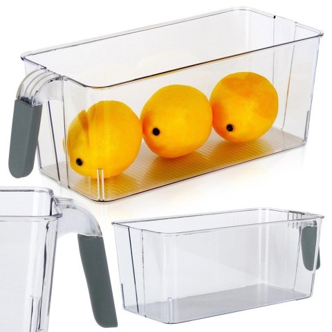 Grupa Orion Sp. z o.o. Organizer do Lodówki z Uchwytem 30 x 13 x 11,5 cm EXCELLENT Przezroczysty