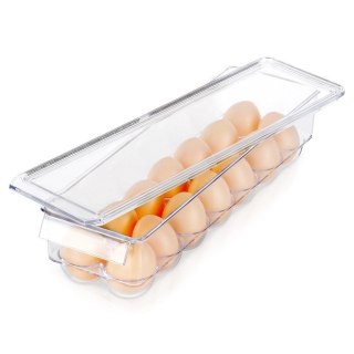 Grupa Orion Sp. z o.o. Pojemnik na Jajka z Pokrywką Przezroczysty 14 szt. EH 36 x 10,5 x 8,5 cm