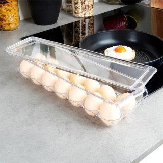 Grupa Orion Sp. z o.o. Pojemnik na Jajka z Pokrywką Przezroczysty 14 szt. EH 36 x 10,5 x 8,5 cm