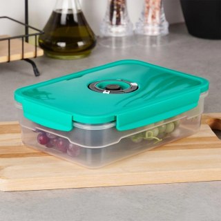 Grupa Orion Sp. z o.o. Pojemnik Próżniowy na Żywność 1,2 L EXCELLENT HOUSEWARE z Datą 23 x 16 cm