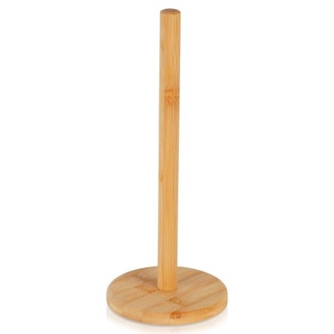 Grupa Orion Sp. z o.o. Stojak na Ręcznik Papierowy Bambusowy Kuchenny Wolnostojący 29,5 cm EH