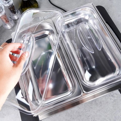 AM/63 Podgrzewacz Elektryczny Bufet 47,5 cm EXCELLENT ELECTRICS 2 Wkłady