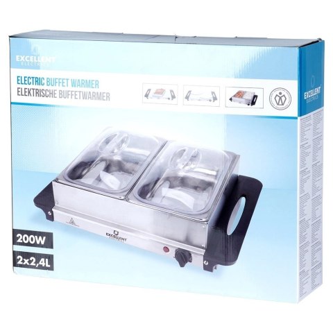 AM/63 Podgrzewacz Elektryczny Bufet 47,5 cm EXCELLENT ELECTRICS 2 Wkłady