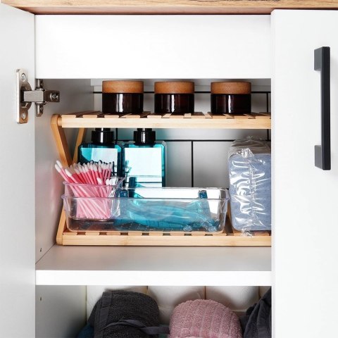 Hit Półka kuchenna drewniana 34,5x18,5x19 cm