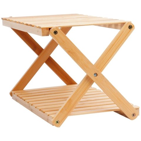 Hit Półka kuchenna drewniana 34,5x18,5x19 cm