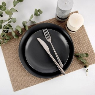 Grupa Orion Sp. z o.o. Podkładka na Stół Prostokąt Beżowy Złoty 45 x 30 cm HOME STYLING COLLECTION