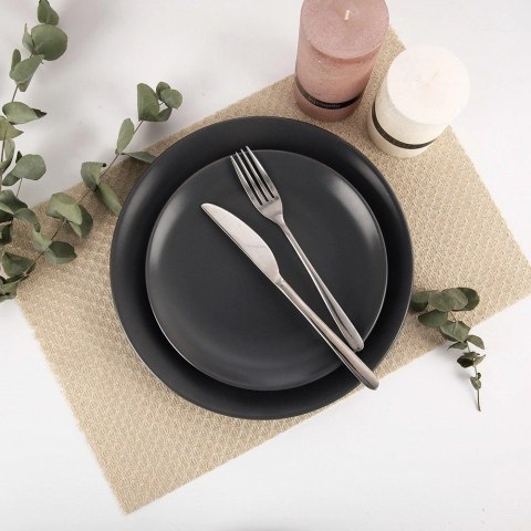 Grupa Orion Sp. z o.o. Podkładka na Stół Prostokąt Jasnobeżowy Złoty 45 x 30 cm HSC