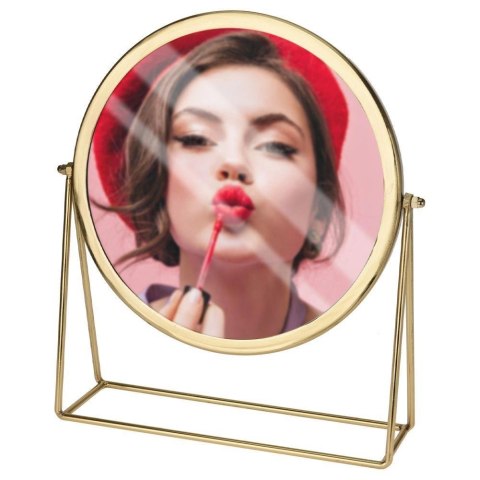 Marka niezdefiniowana Lusterko na stojaku 33x9x38cm-rysy na ramie