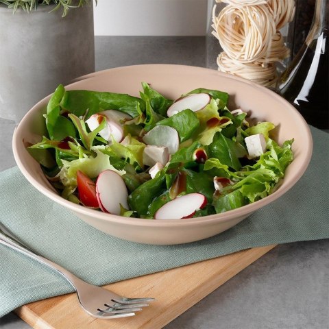 VLACHOS BROS S.A IMPORTS (NAVA),Valantis Vlachos Miska Sałatkowa 23,5 cm 1,1 L Kamionka do zmywarki i mikrofali NAVA