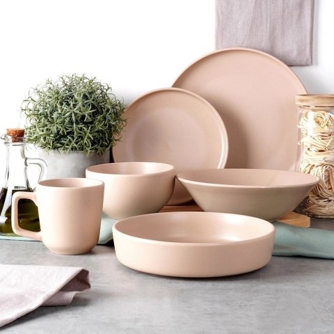 VLACHOS BROS S.A IMPORTS (NAVA),Valantis Vlachos Miska Sałatkowa 23,5 cm 1,1 L Kamionka do zmywarki i mikrofali NAVA