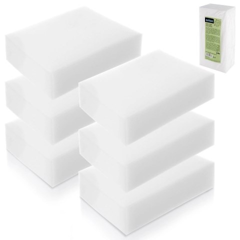 Grupa Orion Sp. z o.o. Gąbka Kuchenna ORION Magiczna NANO 6 szt. bez Detergentów do Mycia