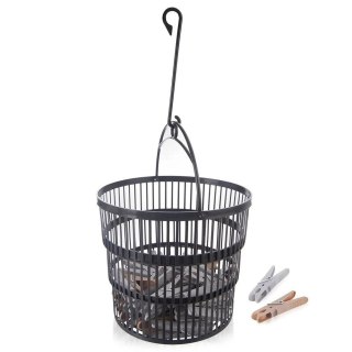 Grupa Orion Sp. z o.o. Klamerki na Pranie ORION 50 szt. w Składanym Koszyku Plastikowe