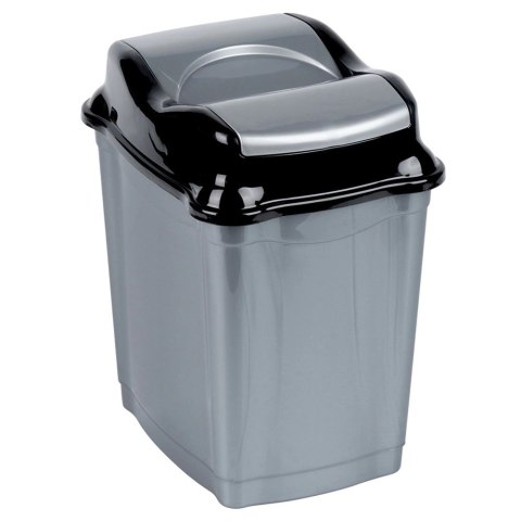Grupa Orion Sp. z o.o. Kosz na Śmieci Plastikowy Szary 16 L ORION Wytrzymały i Pojemny