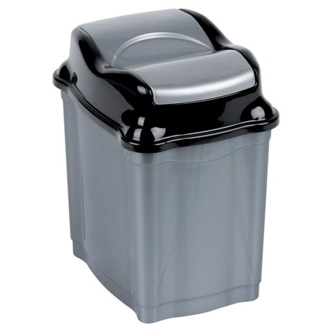 Grupa Orion Sp. z o.o. Kosz na Śmieci Plastikowy Szary 5 L ORION Wytrzymały i Pojemny