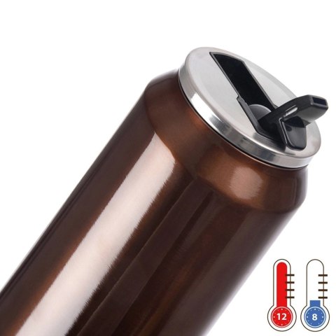 Grupa Orion Sp. z o.o. Kubek Termiczny Puszka 700 ml ORION Miedziany Stal Nierdzewna Szczelny