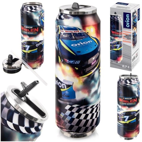 Grupa Orion Sp. z o.o. Kubek Termiczny Puszka 700 ml ORION Samochód Stal Nierdzewna Szczelny