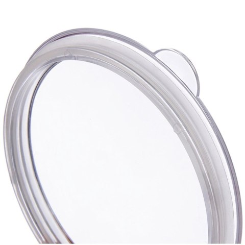 Grupa Orion Sp. z o.o. Miska Emaliowana TECKA 1 L z Pokrywką Czerwony Groszek do Zmywarki ORION