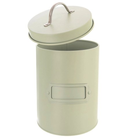 Grupa Orion Sp. z o.o. Puszka Pojemnik Metalowy GREENISH 1,3 L 11,5 x 18,5 cm ORION Zielony
