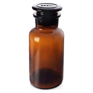 Grupa Orion Sp. z o.o. Butelka Szklana Retro 250 ml ORION Brązowa z Korkiem 14 x 6,5 cm