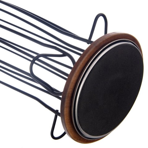 Grupa Orion Sp. z o.o. Stojak Obrotowy na Kapsułki Nespresso Czarny RADKA 40 cm ORION