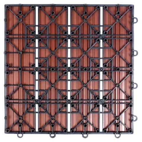 Grupa Orion Sp. z o.o. Płytki Tarasowe Brązowe 30 x 30 cm PROGARDEN 6 szt. Montaż na Klik