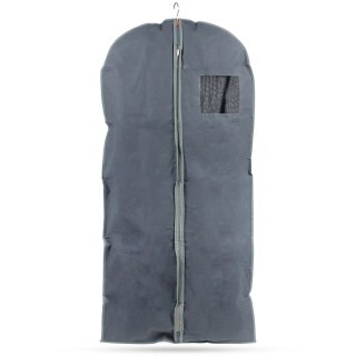 AM/63 Pokrowiec na Ubrania Długie Garnitur Płaszcz SG Zamek 58 x 130 cm