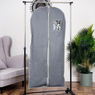 AM/63 Pokrowiec na Ubrania Długie Garnitur Płaszcz SG Zamek 58 x 130 cm