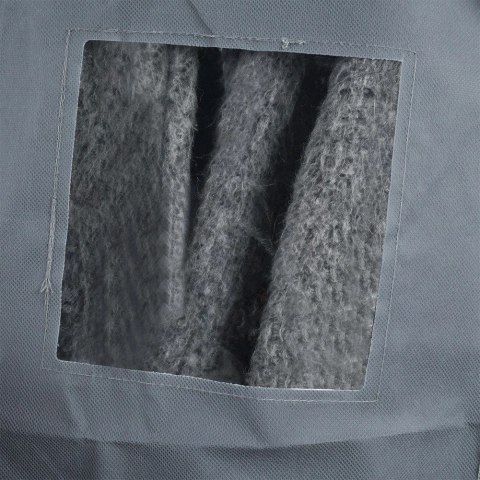 AM/63 Pokrowiec na Ubrania Długie Garnitur Płaszcz SG Zamek 58 x 130 cm