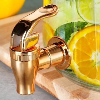 Grupa Orion Sp. z o.o. Kranik do Słoja na Napoje Srebrny VILDE Uniwersalny Praktyczny na Co Dzień