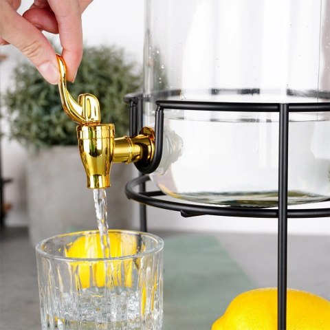 Grupa Orion Sp. z o.o. Kranik do Słoja na Napoje Złoty VILDE Uniwersalny Praktyczny na Co Dzień