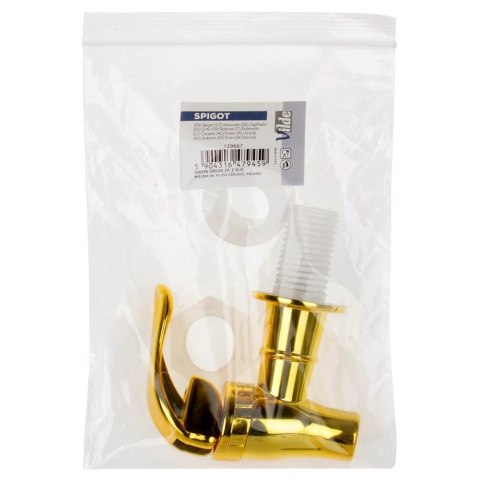 Grupa Orion Sp. z o.o. Kranik do Słoja na Napoje Złoty VILDE Uniwersalny Praktyczny na Co Dzień