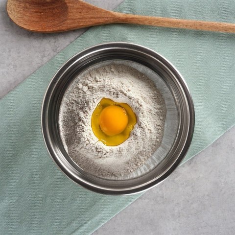 Grupa Orion Sp. z o.o. Miska Kuchenne Stalowa Biała 14,5 cm 700 ml do Zmywarki VILDE