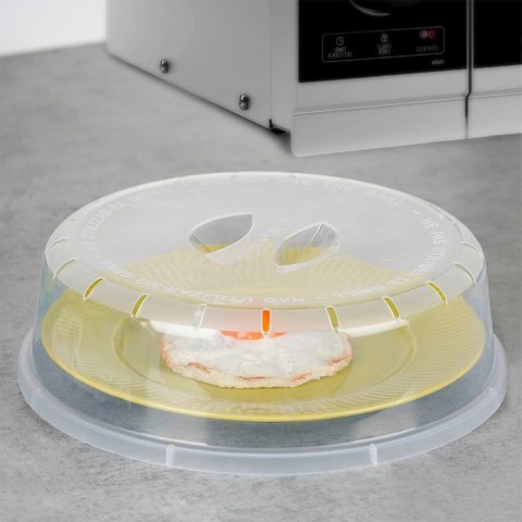 Grupa Orion Sp. z o.o. Pokrywka do Mikrofali Anty Rozprysk Zmywarka VILDE Uchwyt 24 cm