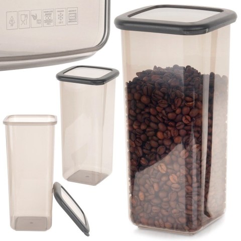 Grupa Orion Sp. z o.o. Pojemnik na Sypkie Piętrowany 1,6 L EXCELLENT Zamykany 22,5 x 11 cm