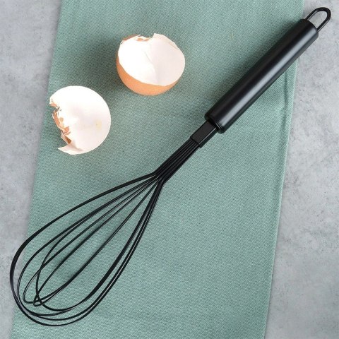 Grupa Orion Sp. z o.o. Trzepaczka do Ubijania Czarna EXCELLENT HOUSEWARE 29 cm Stalowa