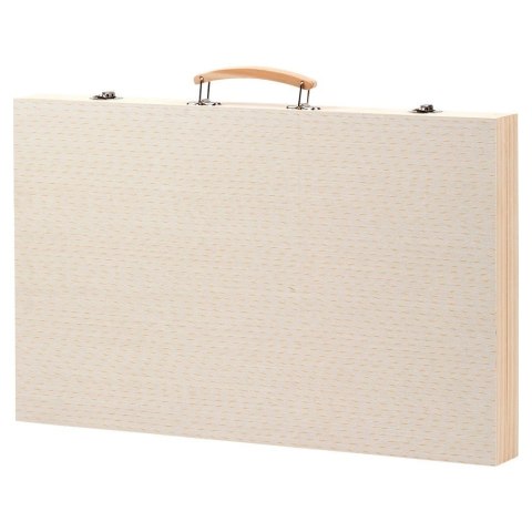 AM/63 Zestaw Artystyczny 180 el. FREE & EASY do Malowania Walizka Drewniana