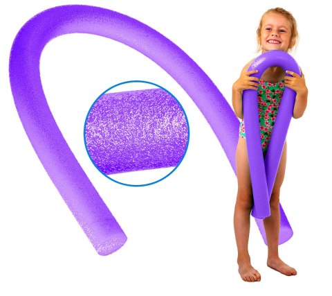 MAKARON NOODLE DO NAUKI PŁYWANIA NA BASEN COMFY FIOLETOWY