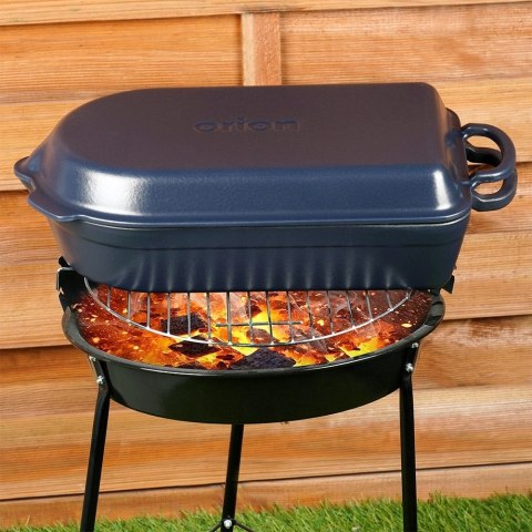 Grupa Orion Sp. z o.o. Brytfanna żeliwna emaliowana 2w1 LITINA 4 / 2 l