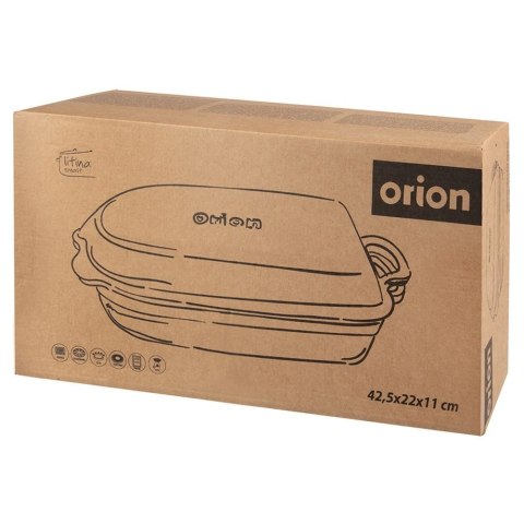 Grupa Orion Sp. z o.o. Brytfanna żeliwna emaliowana 2w1 LITINA 4 / 2 l