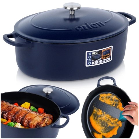 Grupa Orion Sp. z o.o. Brytfanna żeliwna emaliowana LITINA 6 l